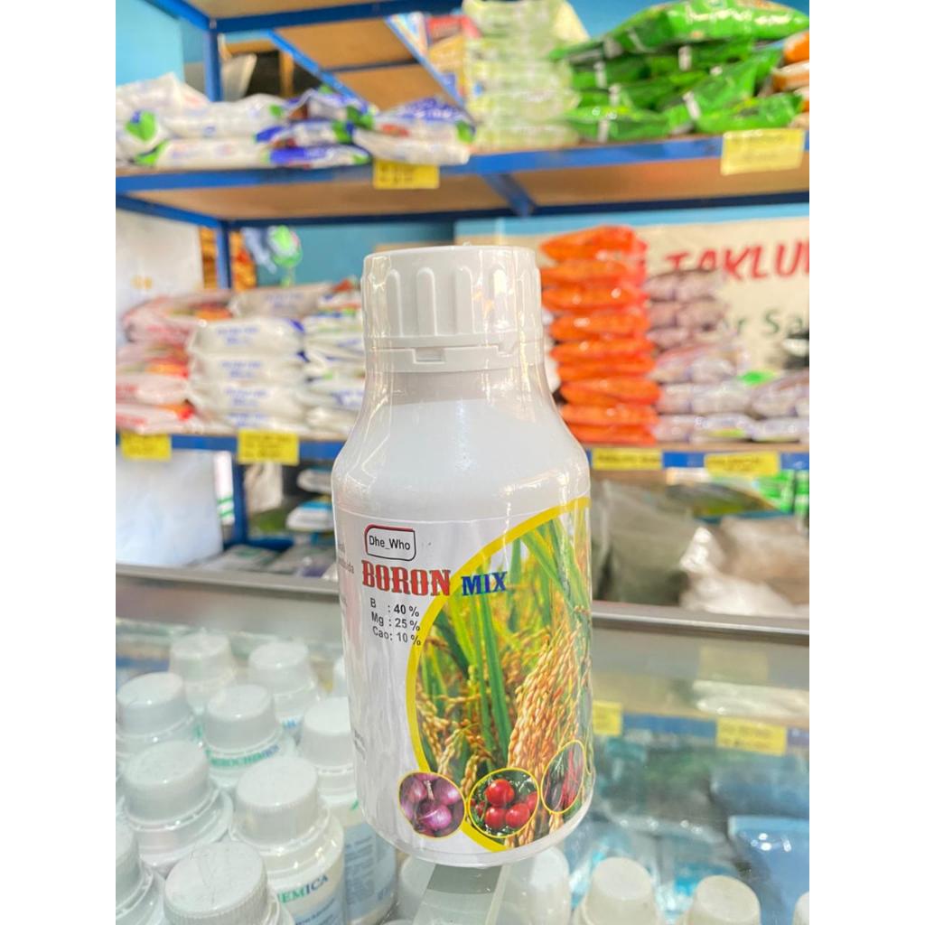 Boron Mix Dhe_Who – Pupuk Mikro Boron untuk Buah & Bunga | Penyubur Tanaman Anti Gagal Panen