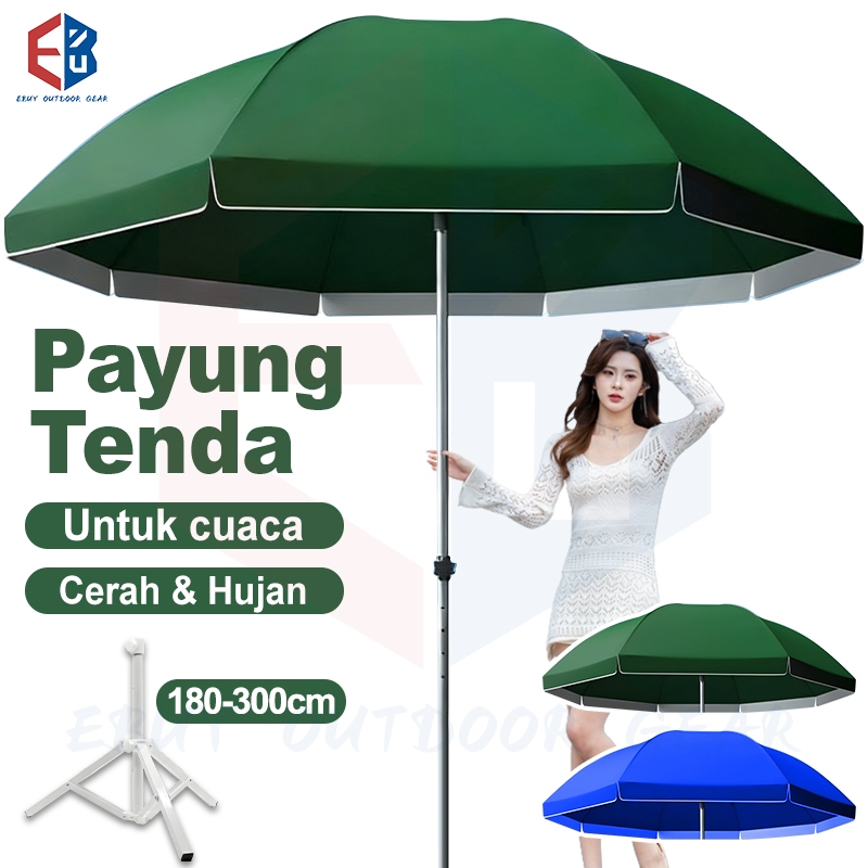COD/Payung Tenda Jualan besar Bazar Lapak Cafe Anti UV Kokoh  Payung Warna Warni Bagus/Payung Tenda 