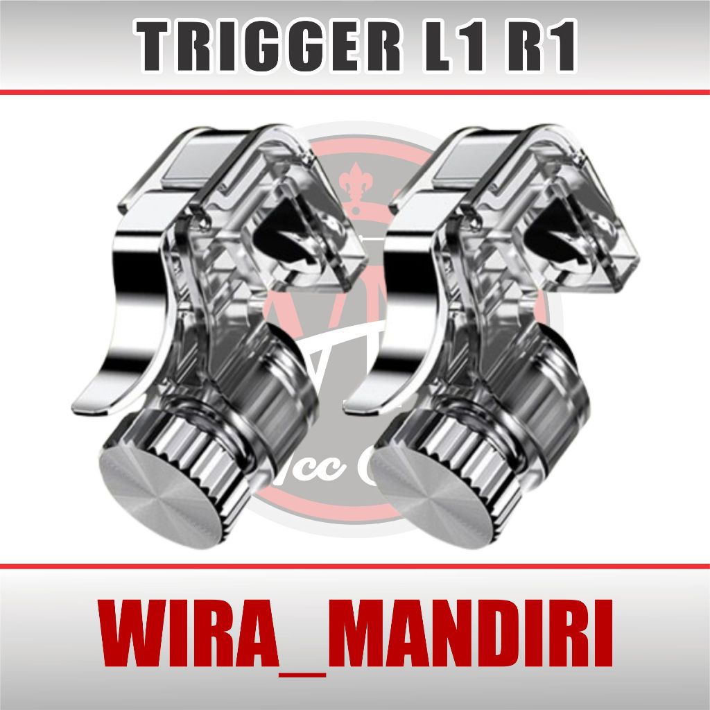 Trigger R11 - Joystick L1 R1 Mobile Gaming Shooter PUBG CODM FF