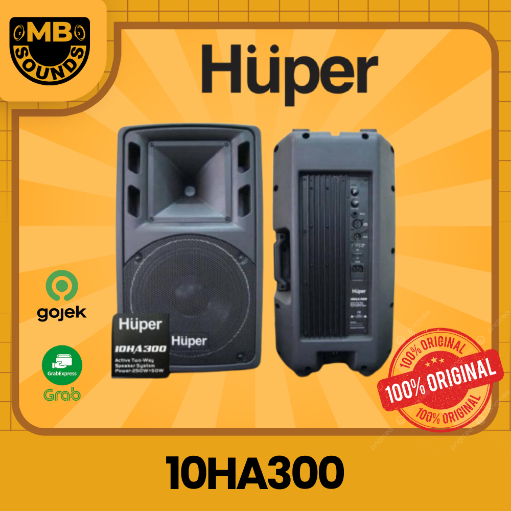HUPER 10HA300 / 10 HA 300 / 10-HA-300 Speaker (Hrg=2pcs / 1 set) ORIGINAL