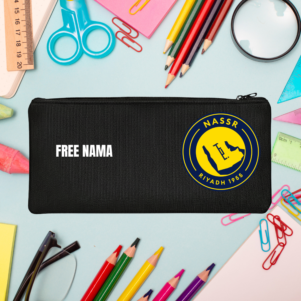 Free Nama Tempat Pensil Anak Laki-Laki Logo Team Sepak Bola Saudi Pro League 2025 2026