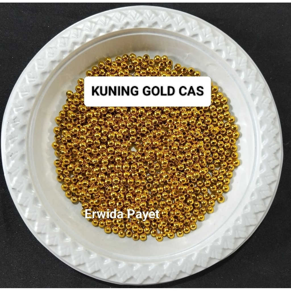 Mutiara methalik semi jepang 4 mm