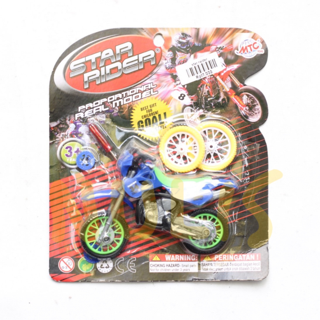 NULIS |  Mainan Anak Moto Cross Star Rider/ Star Rider