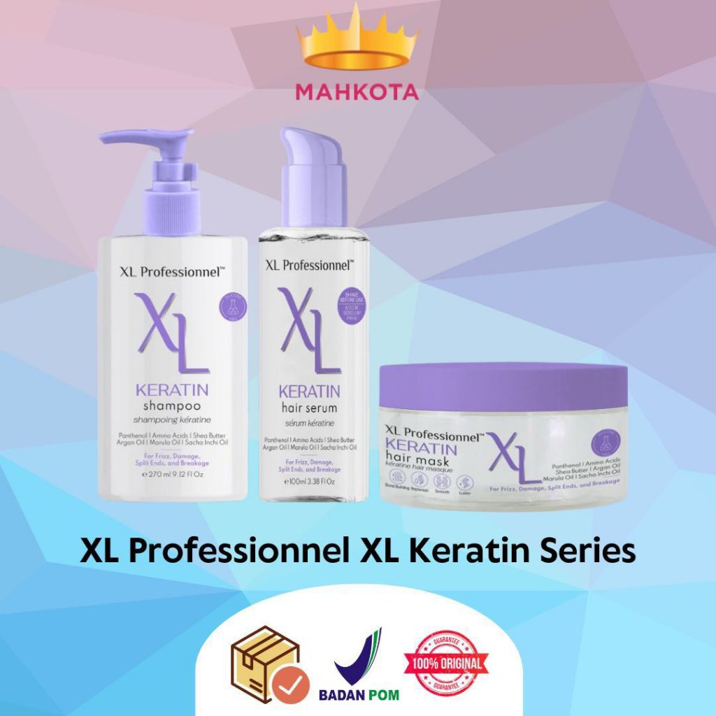 ** Mahkotacosmetik ** XL Professionnel Keratin Series