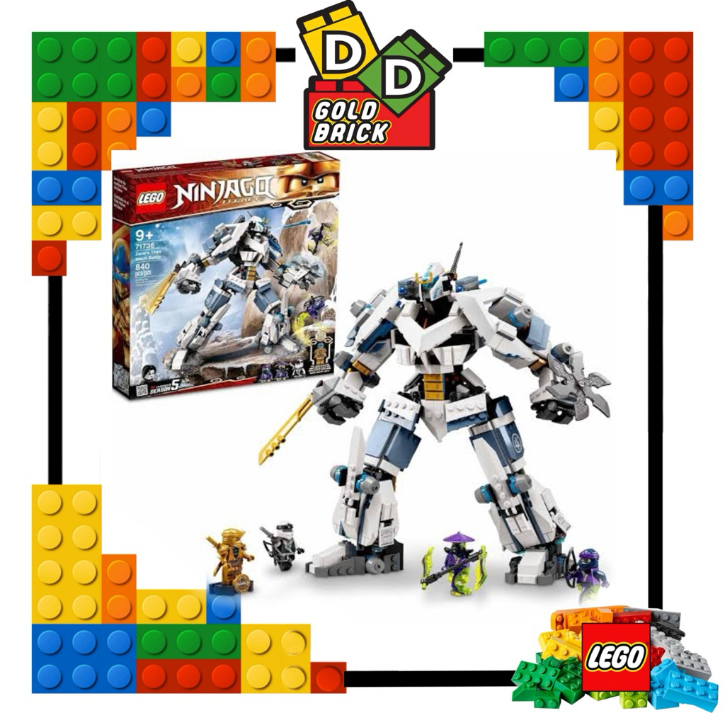 Lego Ninjago 71738 - Legancy Zone Titan MISP