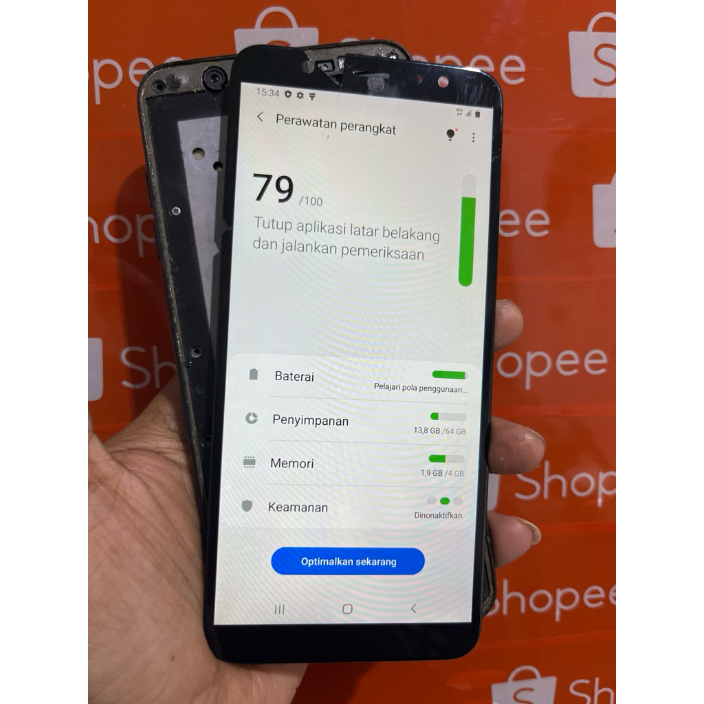 Mesin samsung a6 plus 4/64 minus lcd_unit