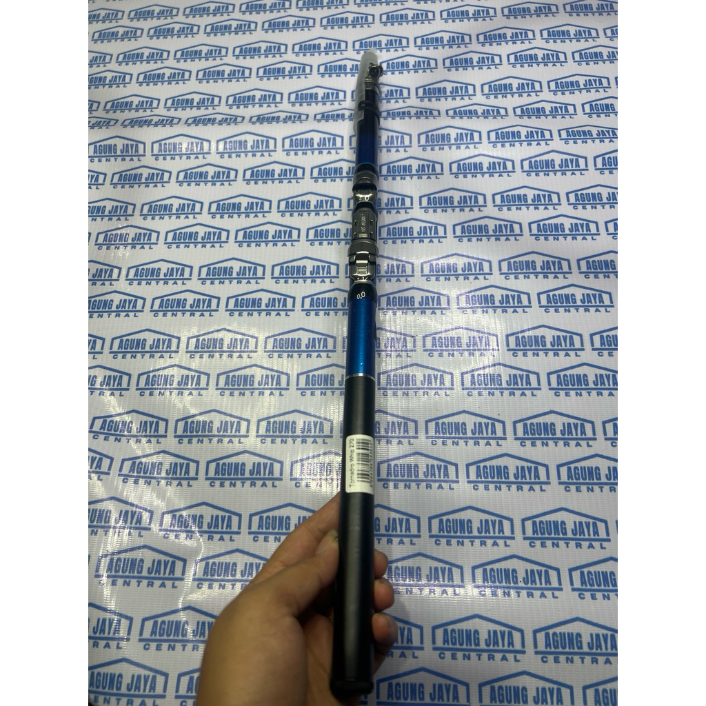 TEGEK KOLONG TORNADO 270CM JORAN PANCING KUAT FIBER LENTUR RINGAN UNTUK MANCING LAUT KOLAM SUNGAI OU
