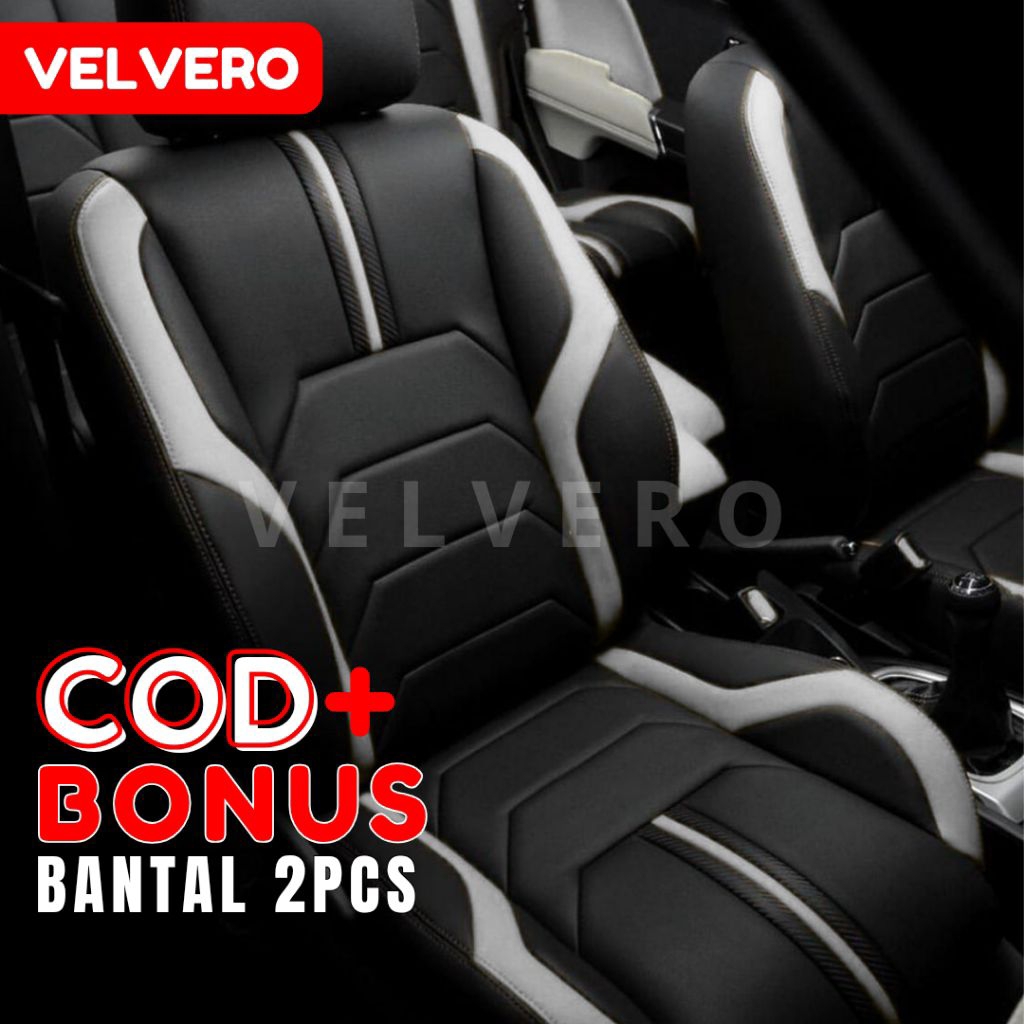 Sarung Jok Mobil 3 baris bahan (Premium mbtech)