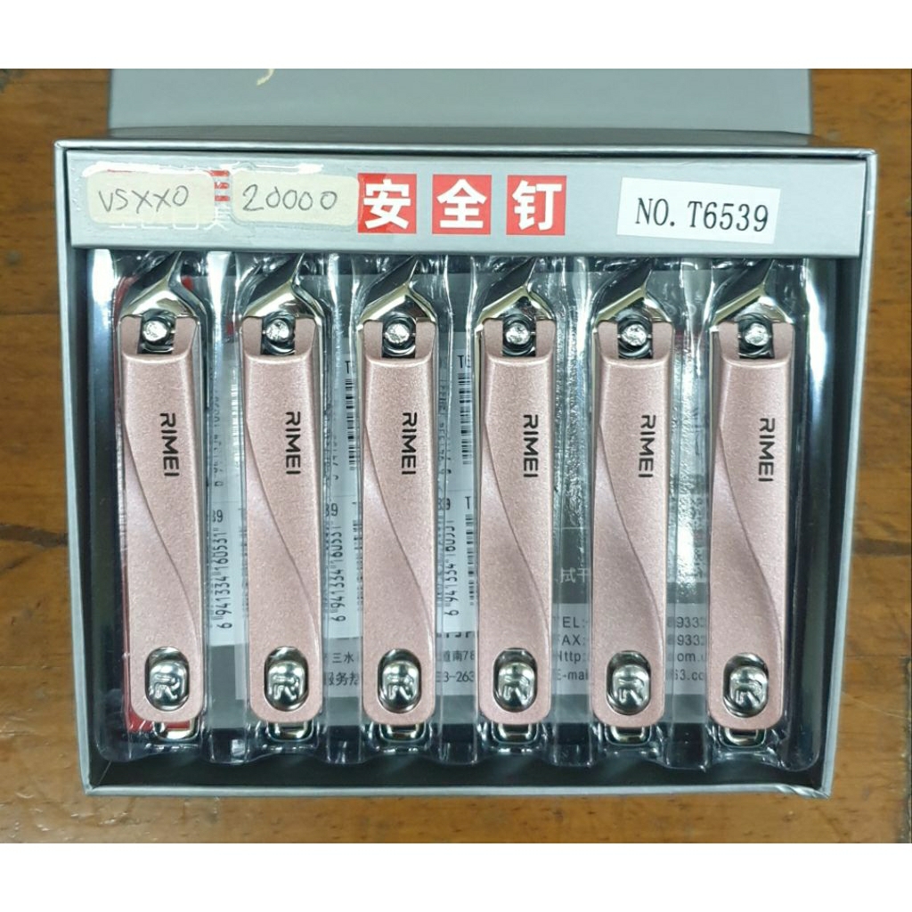 Gunting kuku kepala miring Rimei 6539