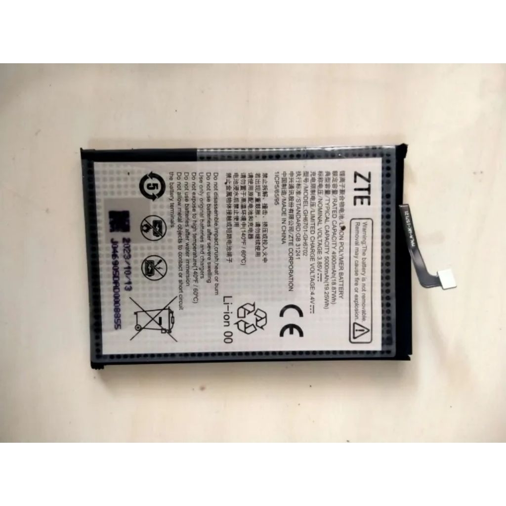 Batre hp ZTE Blade A54 Original OK