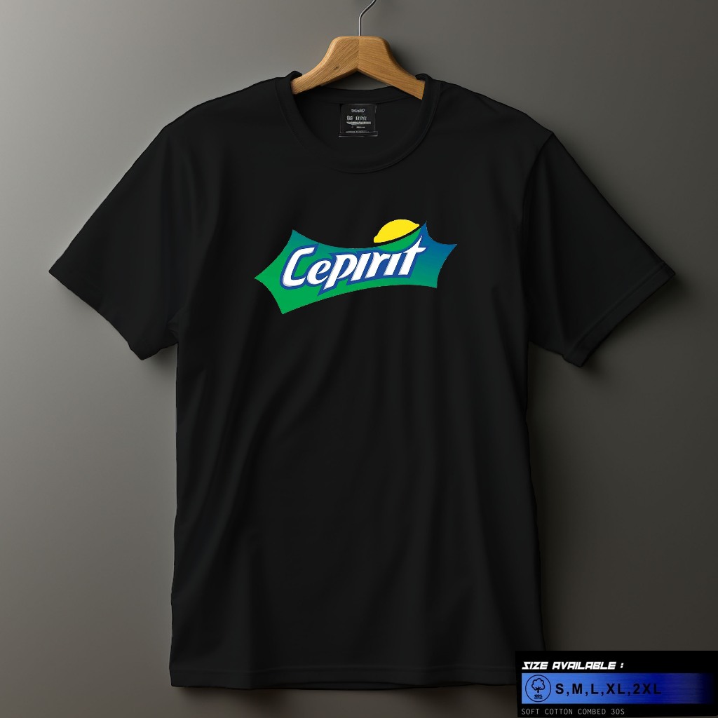 Kaos CEPIRIT PARODY Kaos Plesetan Lengan Pendek Unisex