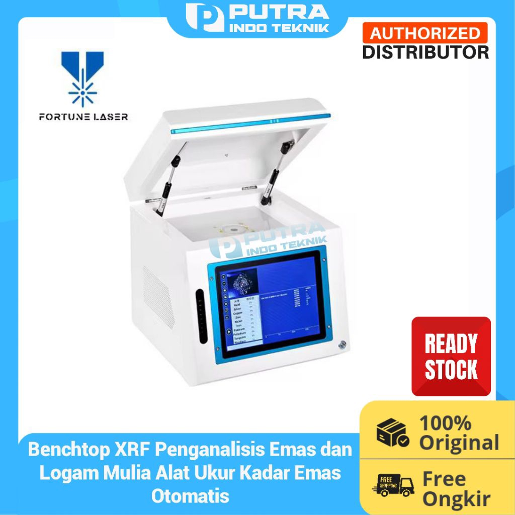 Penganalisis Emas dan Logam Mulia Alat Ukur Kadar Emas Otomatis - Penganalisis Emas XRF untuk Logam 