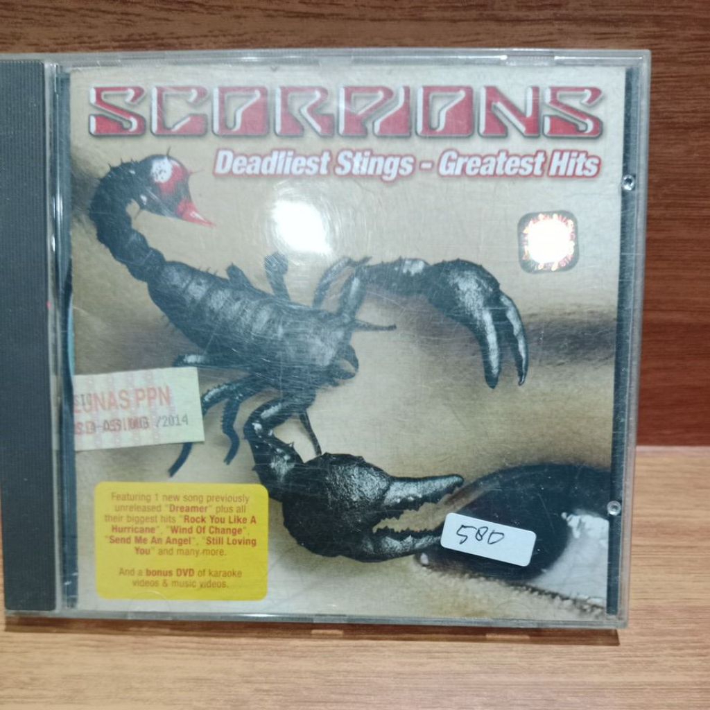 cd audio Scorpions- Deadliest Stings- Greatest hits