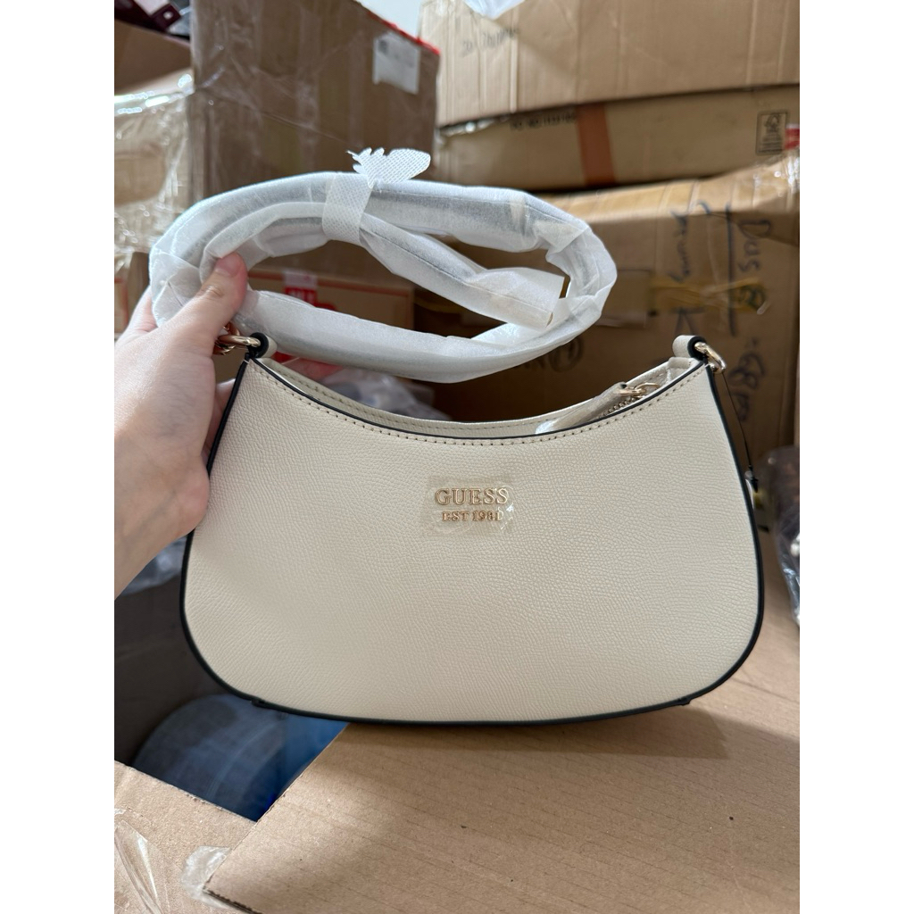 Tas Shoulder Guess Putih Original