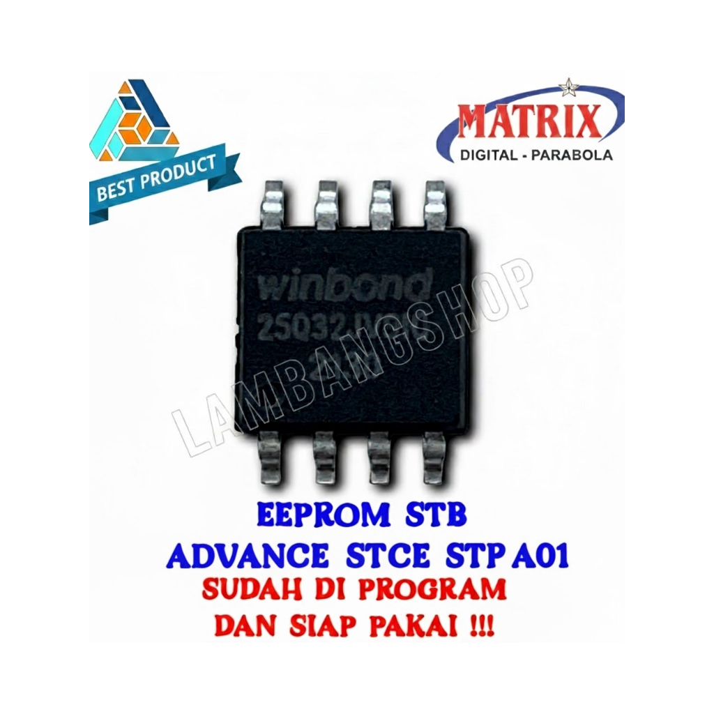 ic Eeprom untuk STB / Set Top Box TV Digital STB ADVANCE