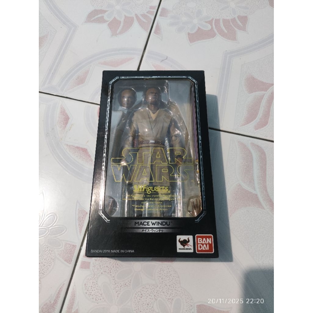 Shf Mace Windu star wars original figure