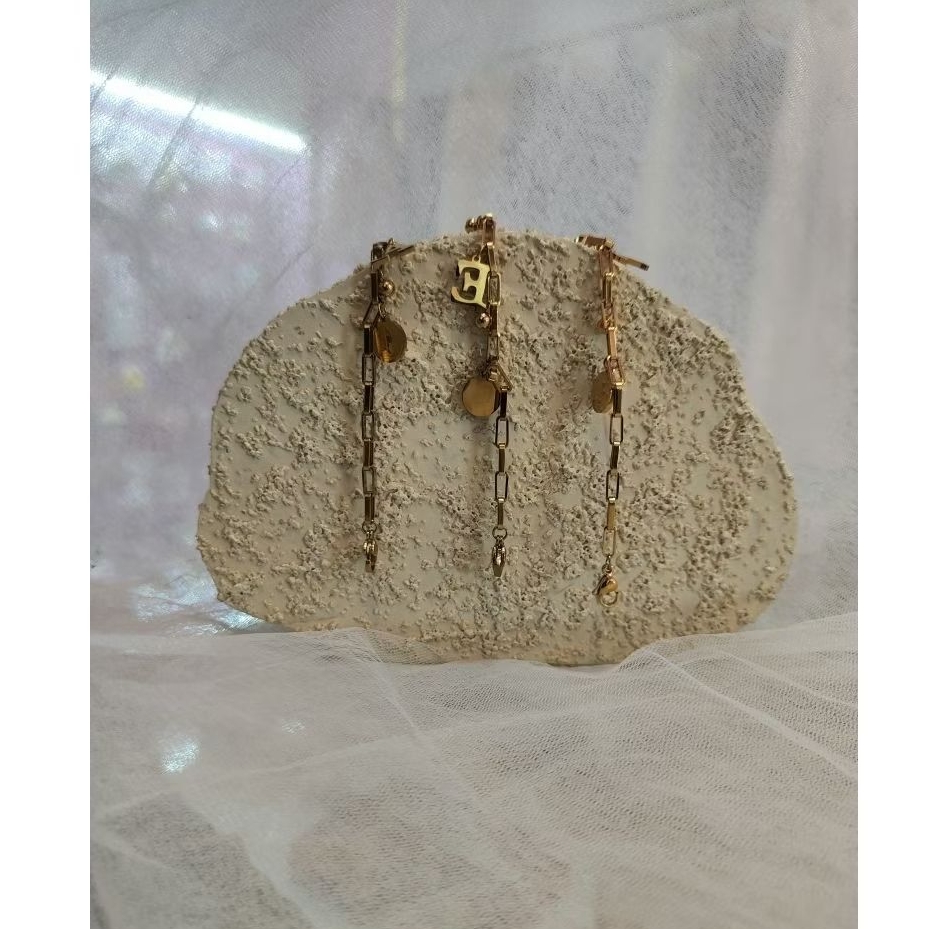 gelang titanium huruf