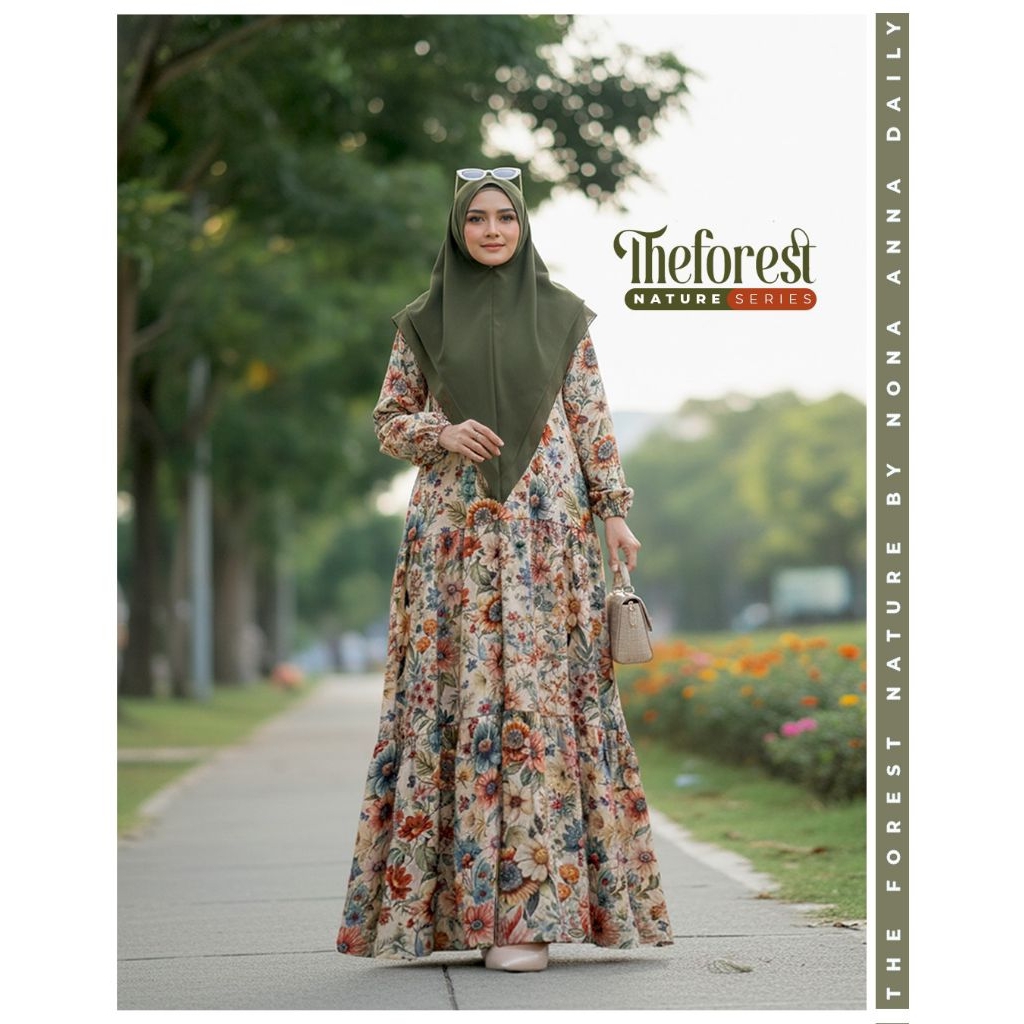 Gamis Forest by Nona Anna daily