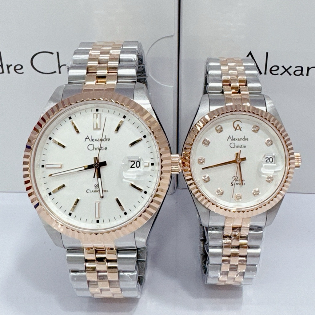 Jam Tangan Couple Alexandre Christie 5002 AC5002 / 5013 AC5013 (ORIGINAL)