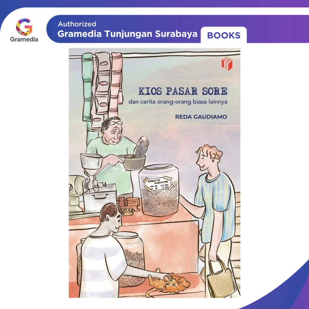 Gramedia Tunjungan : Kios Pasar Sore