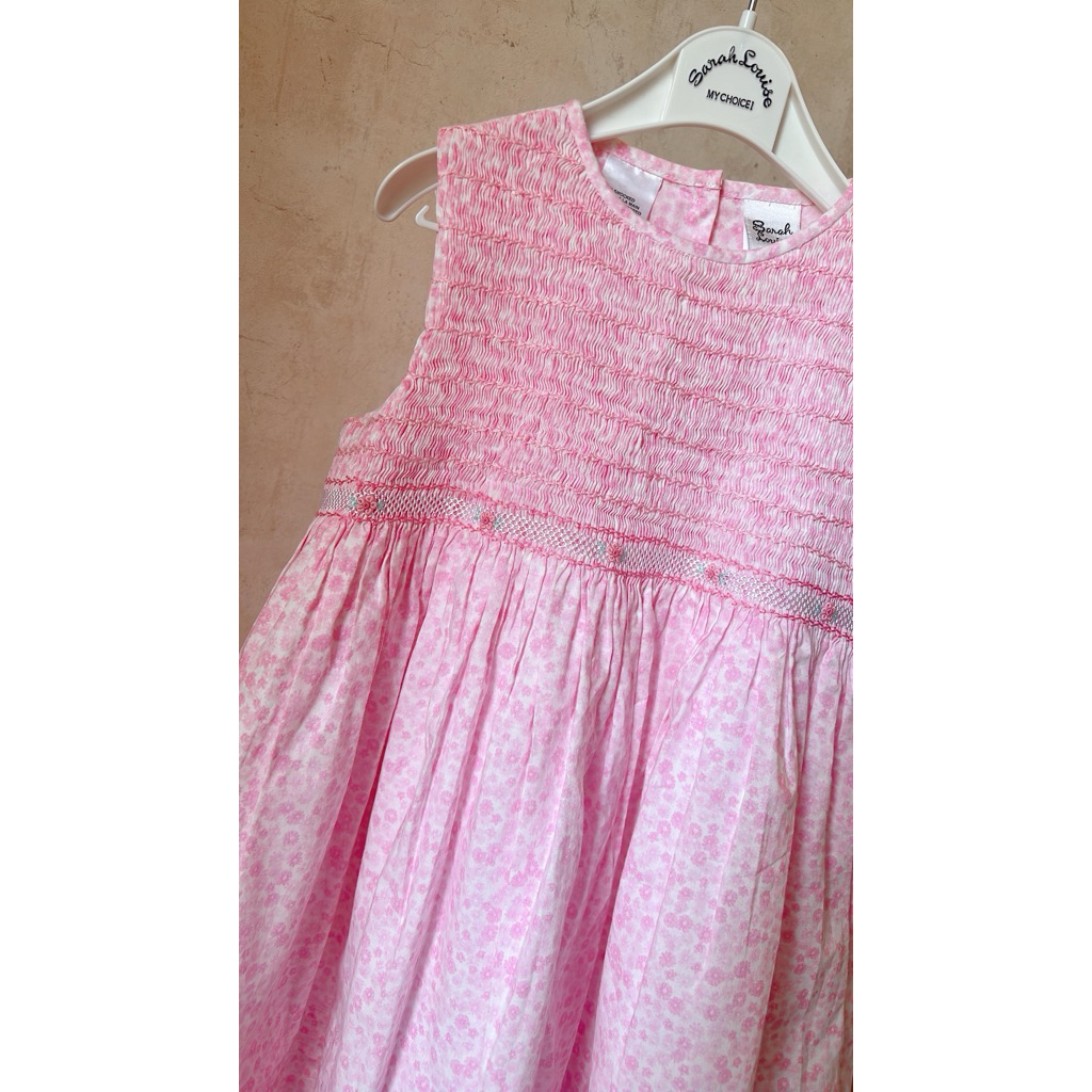 READY STOCK Sarah Louise Pink Floral Smock Dress bukan annafie dondolo deargg pretty originals rache