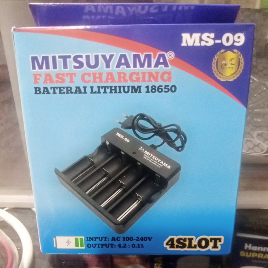 Tempat cas baterai A2 dan A3 serta baterai cas besar kipas dll