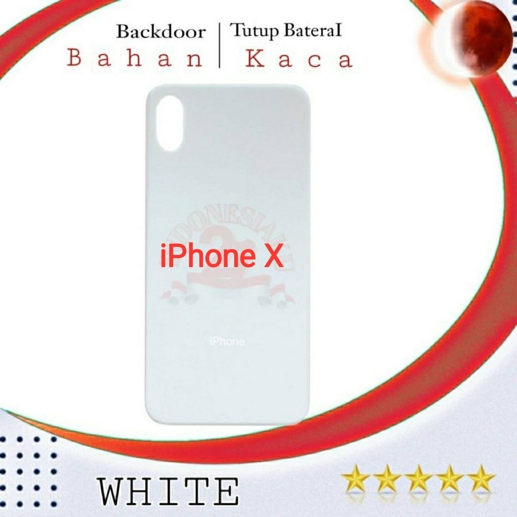 Backdoor iPhone X, Xs, & Xs Max  / Tutup Belakang