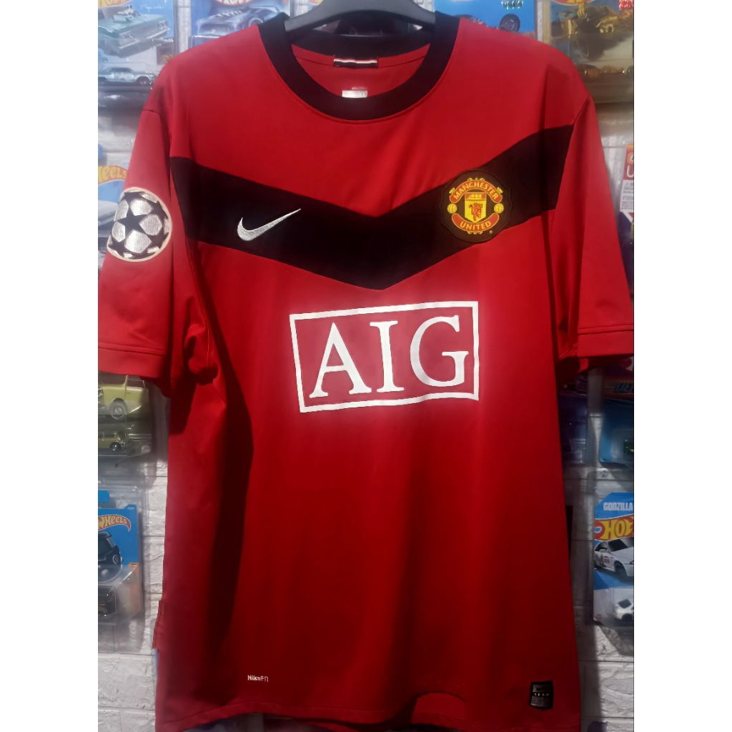Jersey Original Manchester United Home Size XL 2009 P 77 X L 60