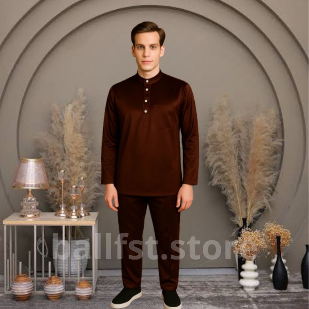 Setelan Baju Melayu Pria | Baju Melayu Pria Kekinian | Set Baju Melayu | Baju Pernikahan Pria