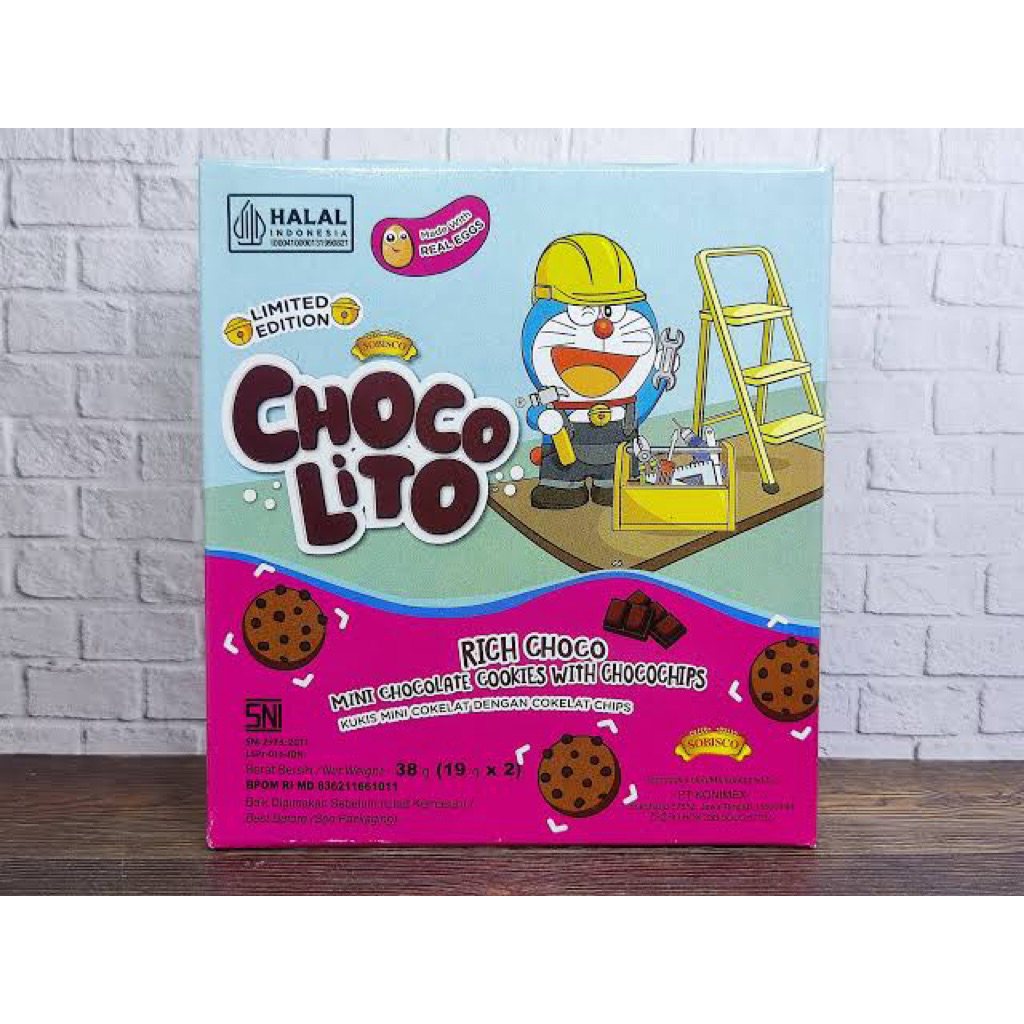 CHOCO LITO MINI COOKIES RICH CHOCO 38gr