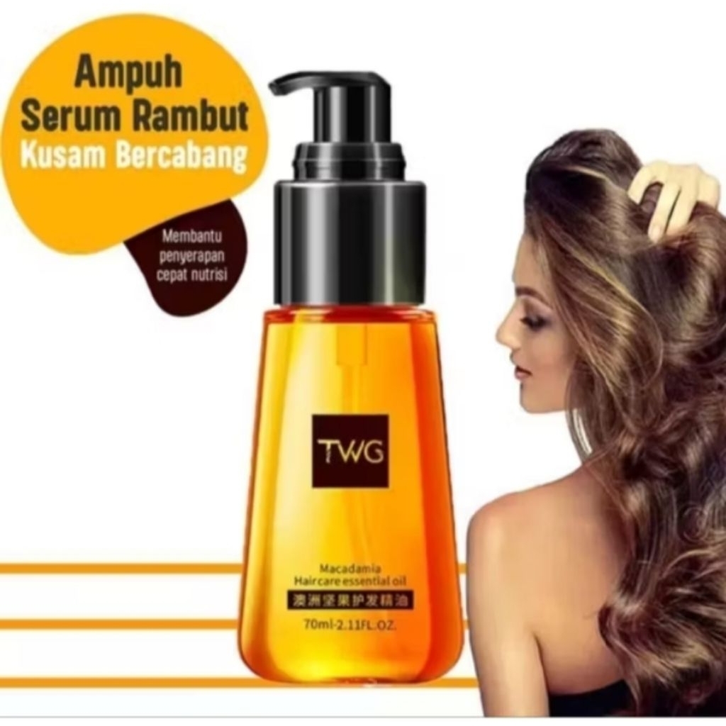 HAIR SERUM VITAMIN TWG Vitamin Rambut Serum Rambut TWG Pelebat Vitamin Perfect Hair TWG HAI...