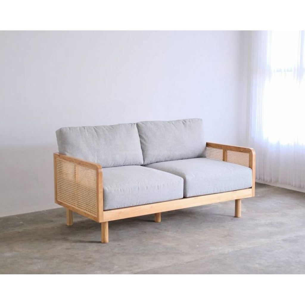 ARSHAKA FURNITURE JEPARA Sofa Rotan Minimalis Moderen