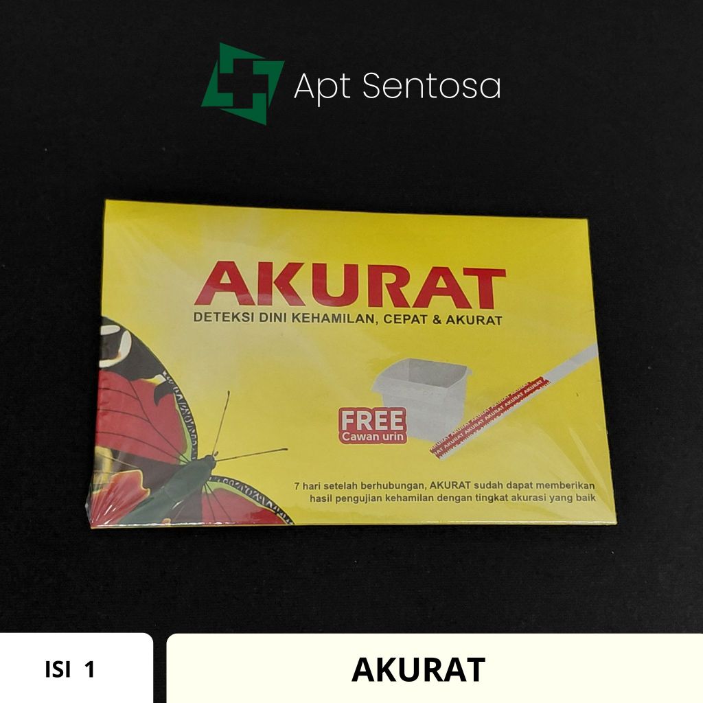 Akurat test kehamilan test pack 1 pcs