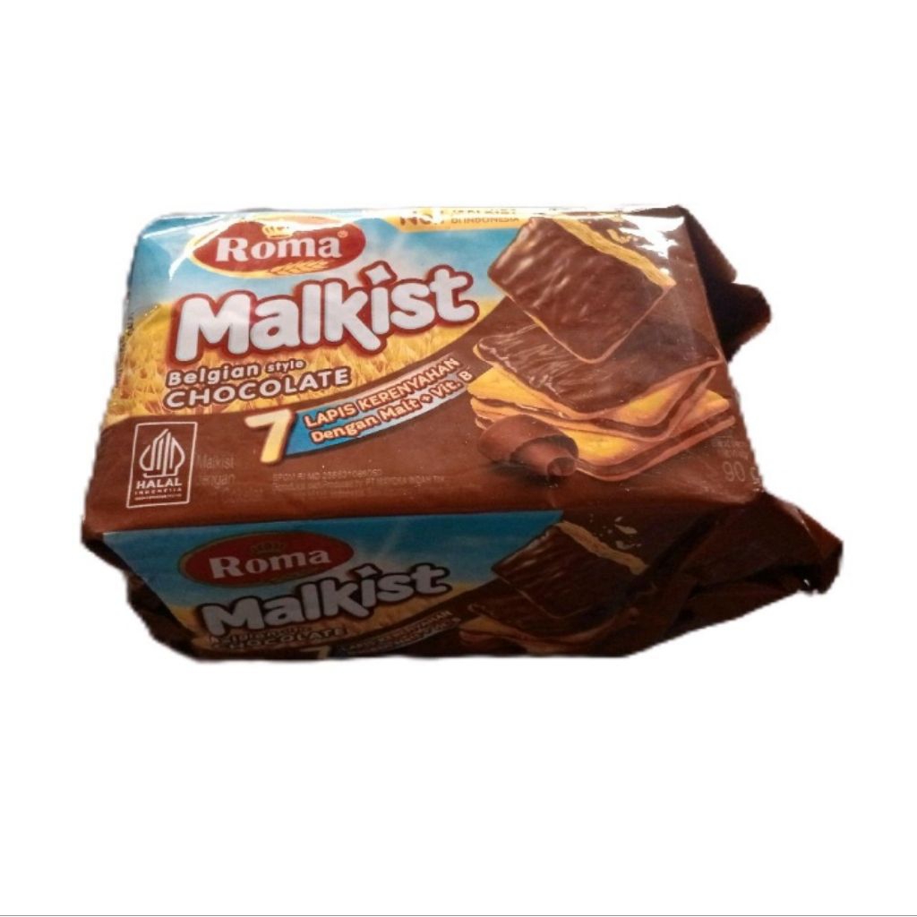 Roma malkist belgian coklat 105g