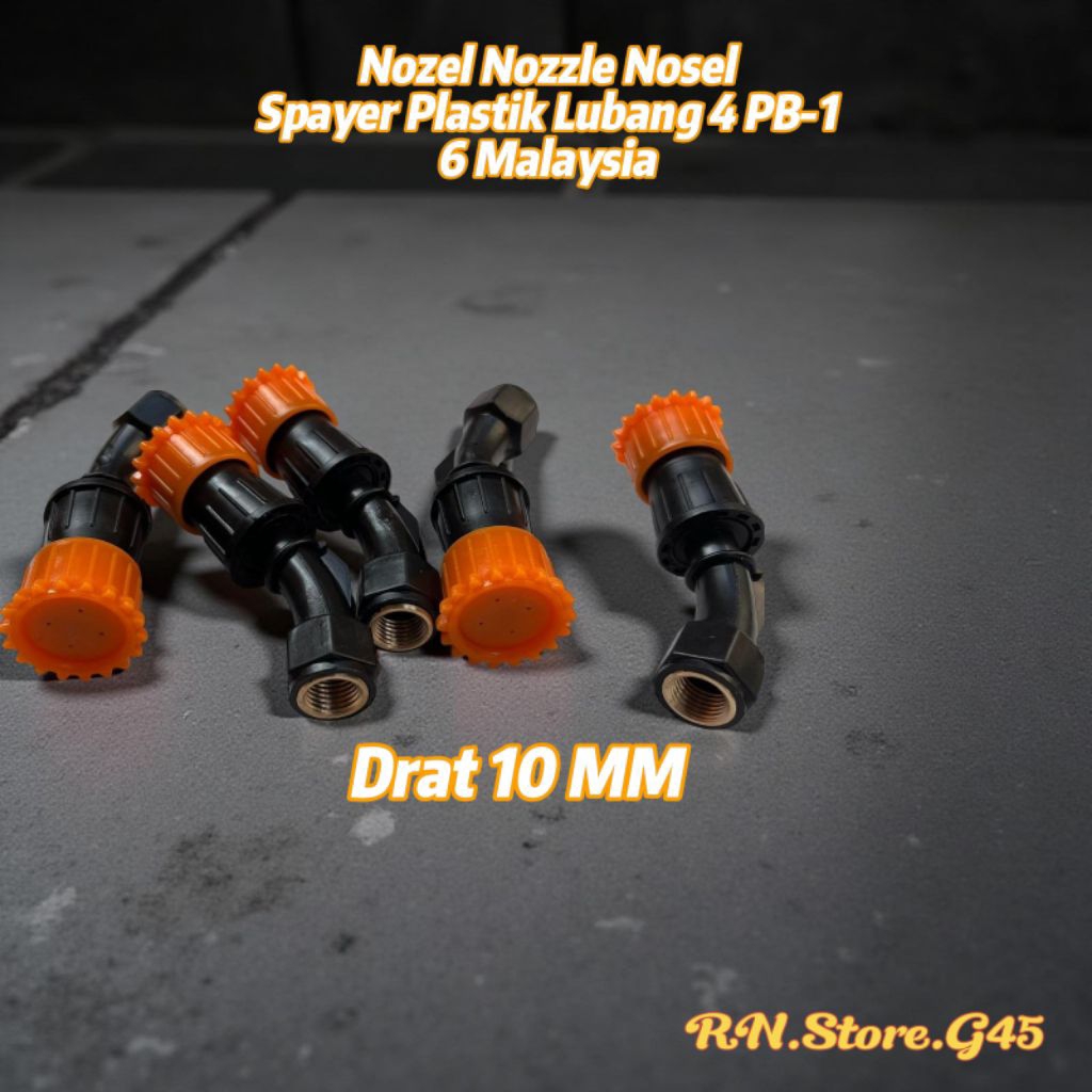 Nozel Nozzle Nosel Sprayer Plastik Lubang 4 PB16 Malaysia