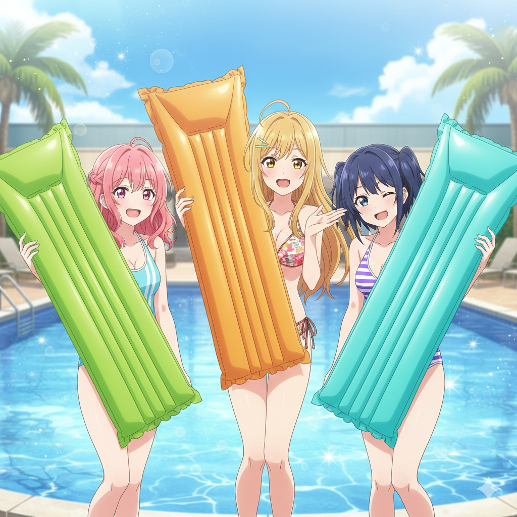 Intex 59703 | Ban Renang Premium | Kasur air | Pelampung Intex Economats 59703 | MATRAS renang intex