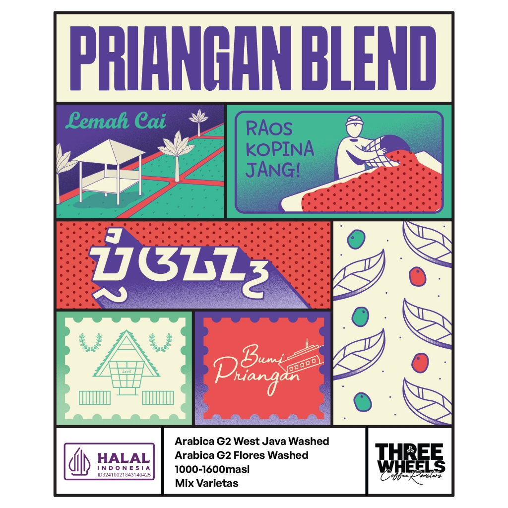 Kopi Full Arabika Priangan Blend (200gr, 500gr & 1000gr)