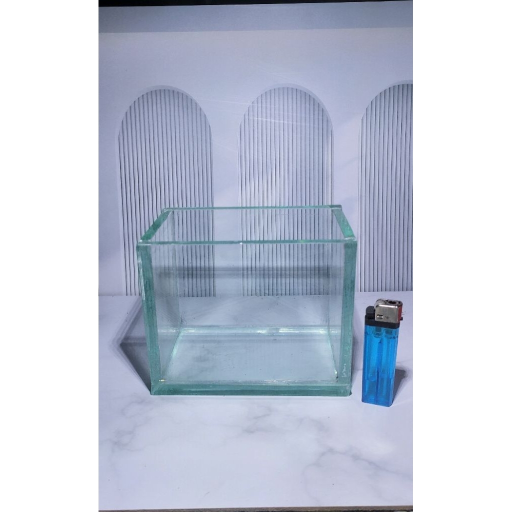 Akuarium GRATIS PACKING FOAM uk 15x10x12 | soliter cupang | akuarium kaca | akuarium mini | soliter 