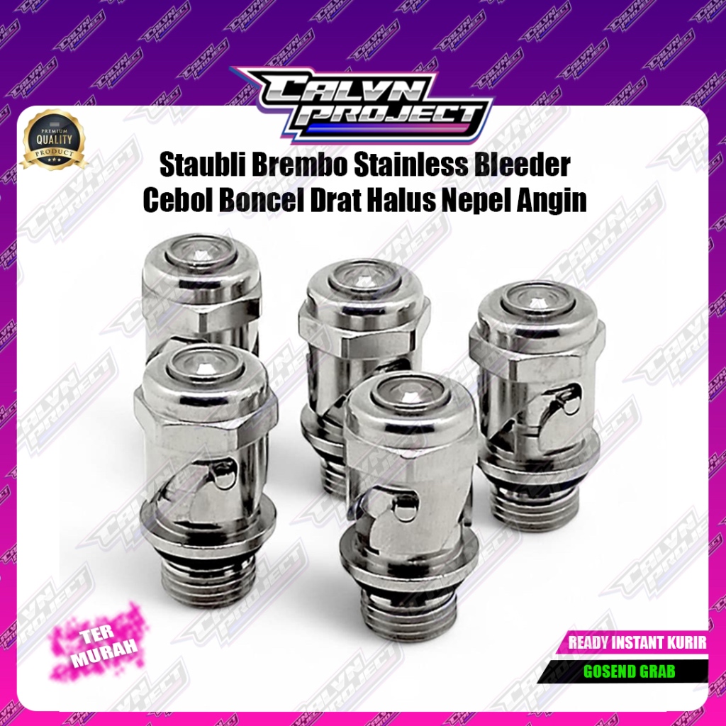 Staubli Cebol Buangan Angin Bremboo M10 Stainless