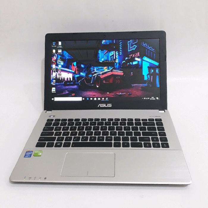 LAPTOP ASUS GAMER DESAIN CORE I7 RAM 16GB HARDISK SSD 256GB DUAL VGA NVDIA GEFORCE 2GB