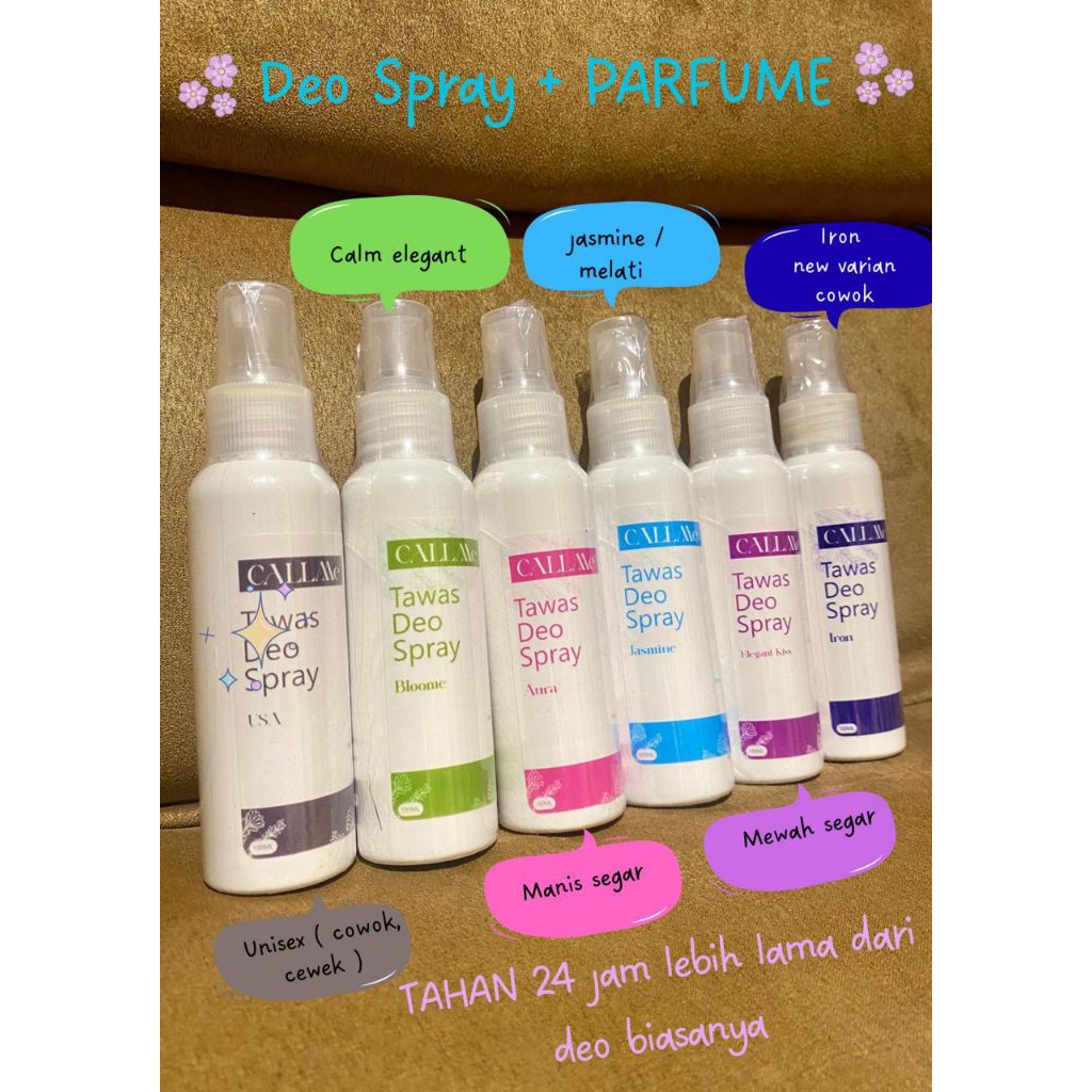 Deo tawas spray premium
