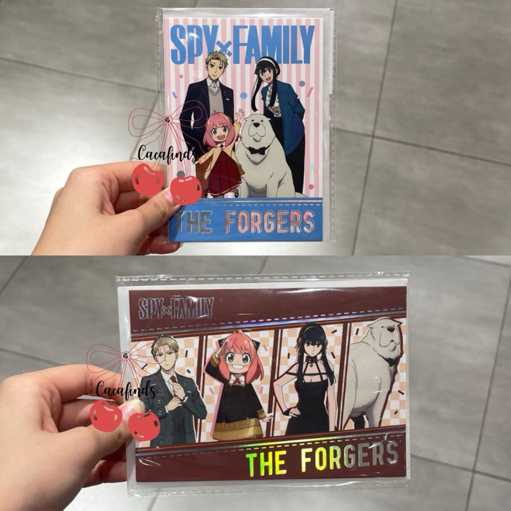 OHSOME x Spy x Family‼️Greeting Card / Kartu Ucapan The Forger Spy x Family Collections