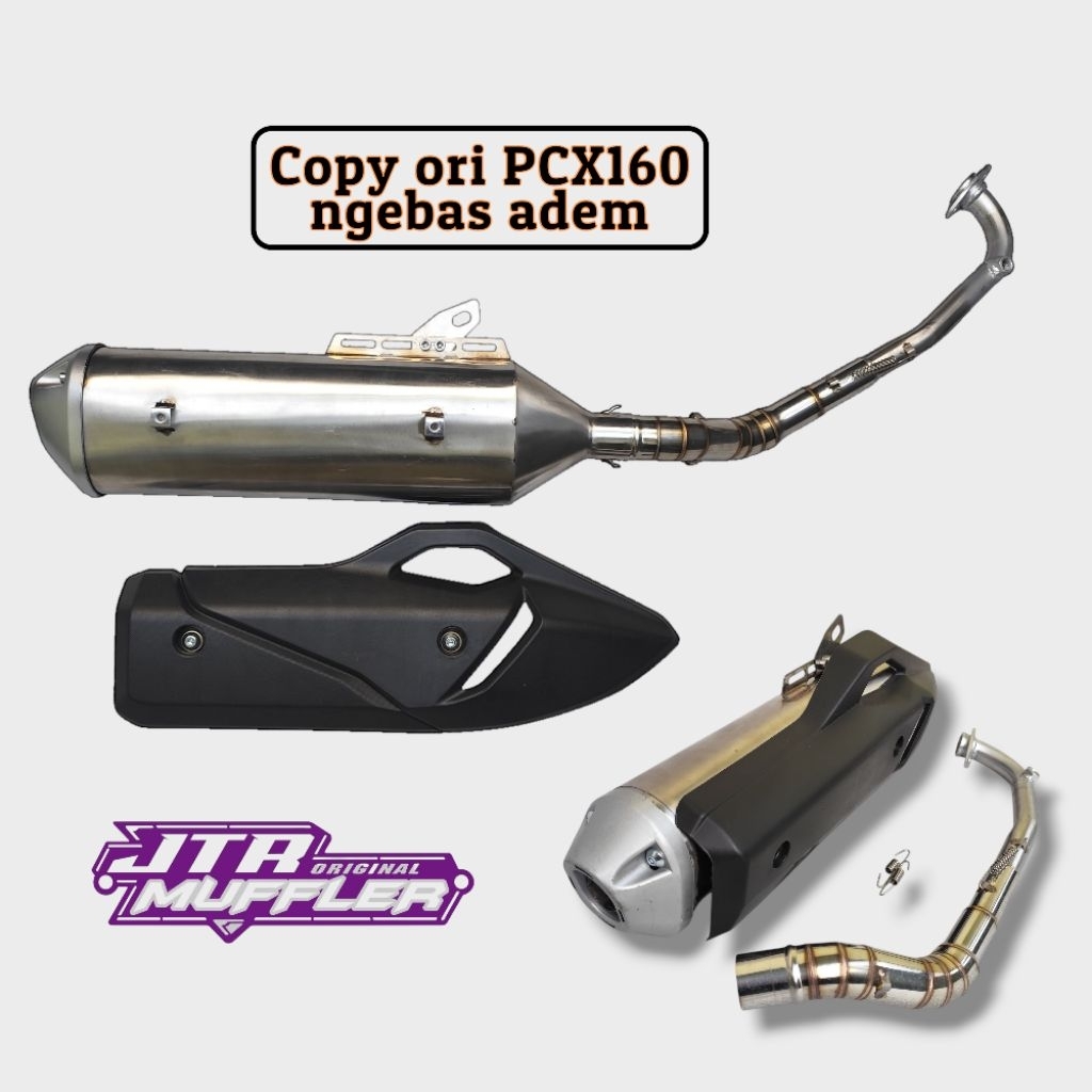 knalpot copy ori pcx160 pnp Vario 160 Adv 160 Pcx 160 suara standar racing inlet 38mm