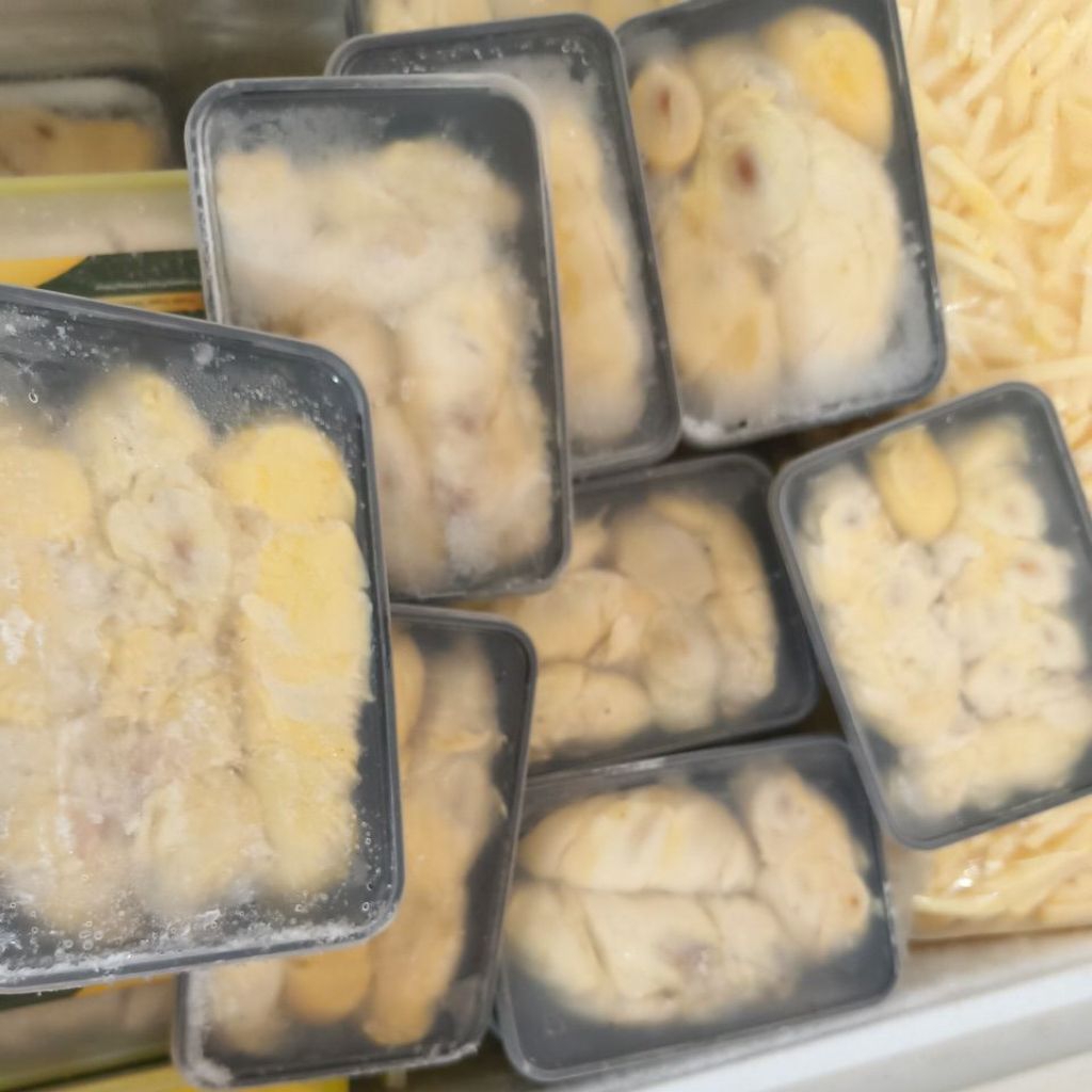 Durian Kupas Medan Box Hitam