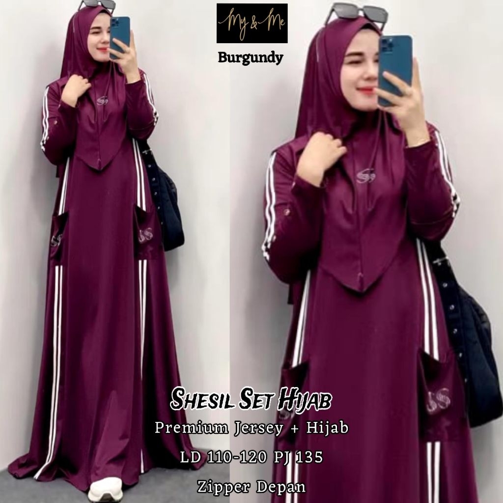 SHESIL SET HIJAB MAXY ORIGINAL PRODUK BY MY &ME