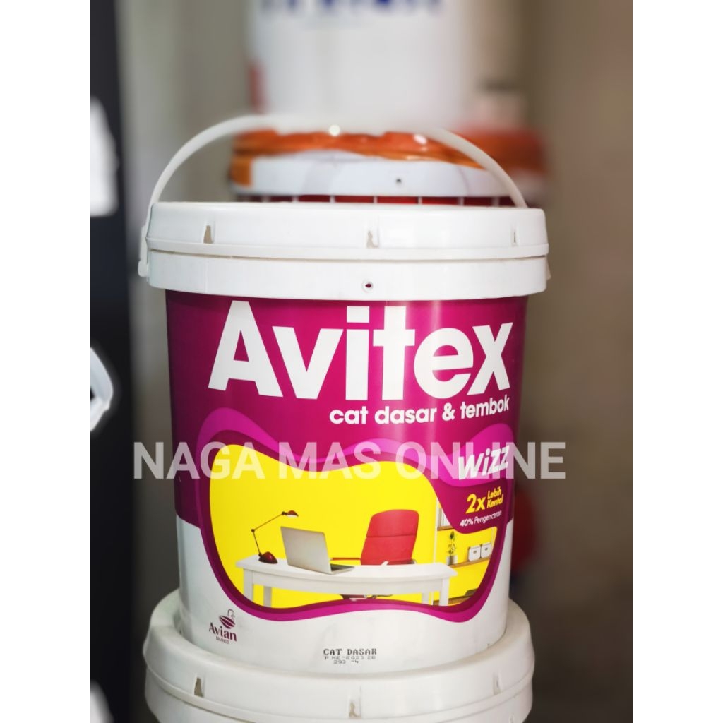 AVITEX WIZZ CAT DASAR TEMBOK 20KG PUTIH / WALL SEALER AVITEX WIZZ 20KG