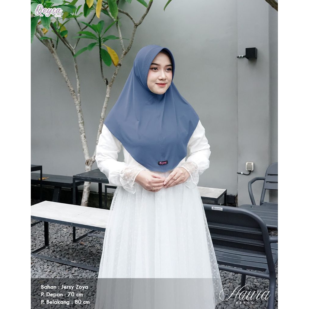 BERGO HAURA SIZE L QEISYA HIJAB ORY