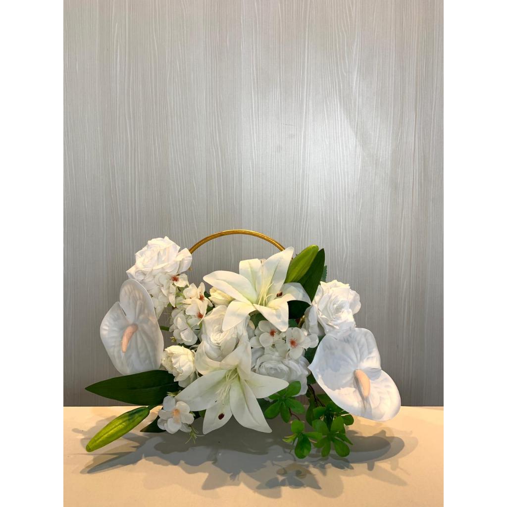 WEDDING BUKET/HAND BUKET/HIASAN BUNGA PENGANTIN/HIASAN BUNGA WEDDING