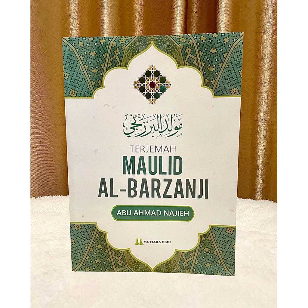 Buku Maulid Al barzanji / Maulid Barzanji dan Terjemah (KING)