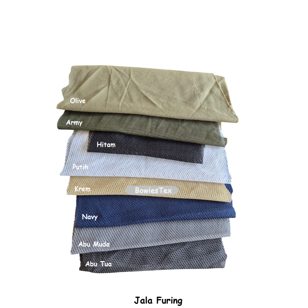 Kain Jala Furing Lubang Kecil Bahan Jaring Furing Jala Jaring Net Jala PO Furing Kilo